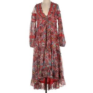 NWT Free People Cassis Floral Maxi Dress